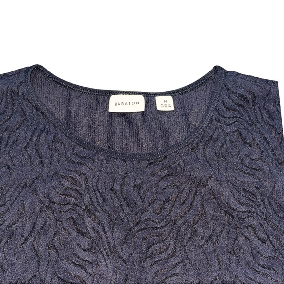 Babaton Black Shapelace Textured Long Sleeve Bodysuit Women’s Size M - Picture 6 of 11